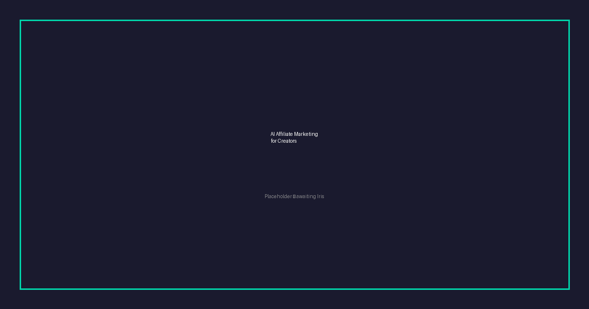 Illustration for AI Affiliate Marketing for Creators: Earn More From Every Link