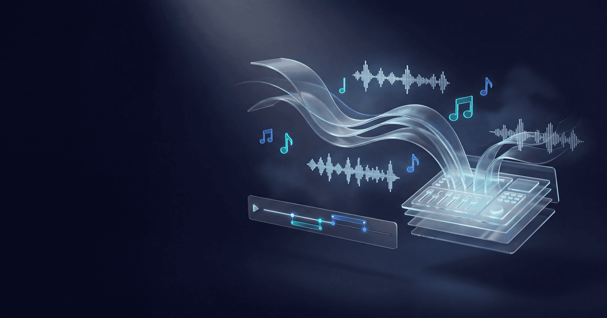 Illustration for How to Use an AI Background Music Generator for YouTube and Video Content
