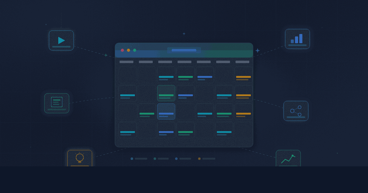 Illustration for How to Use AI to Create a Content Calendar That Actually Works