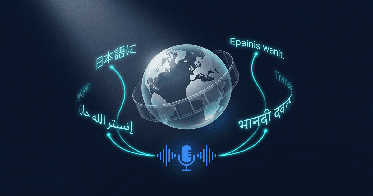 Illustration for AI Dubbing for Creators: Reach Global Audiences