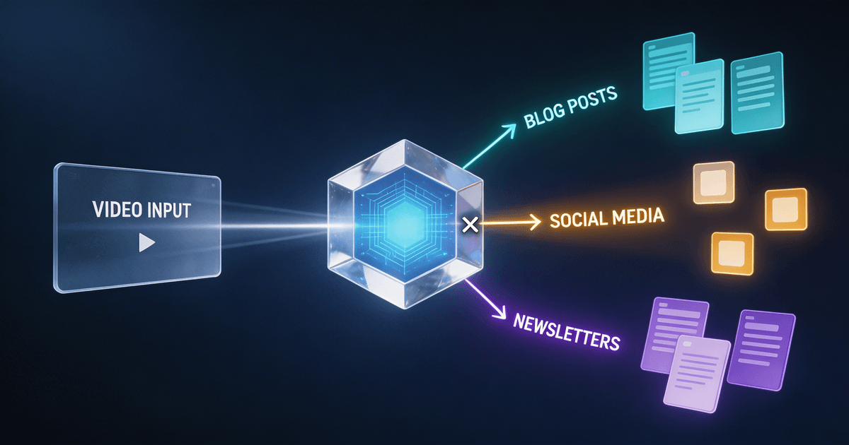 Illustration for AI Skills for Content Repurposing: Turn One Video Into a Week of Content