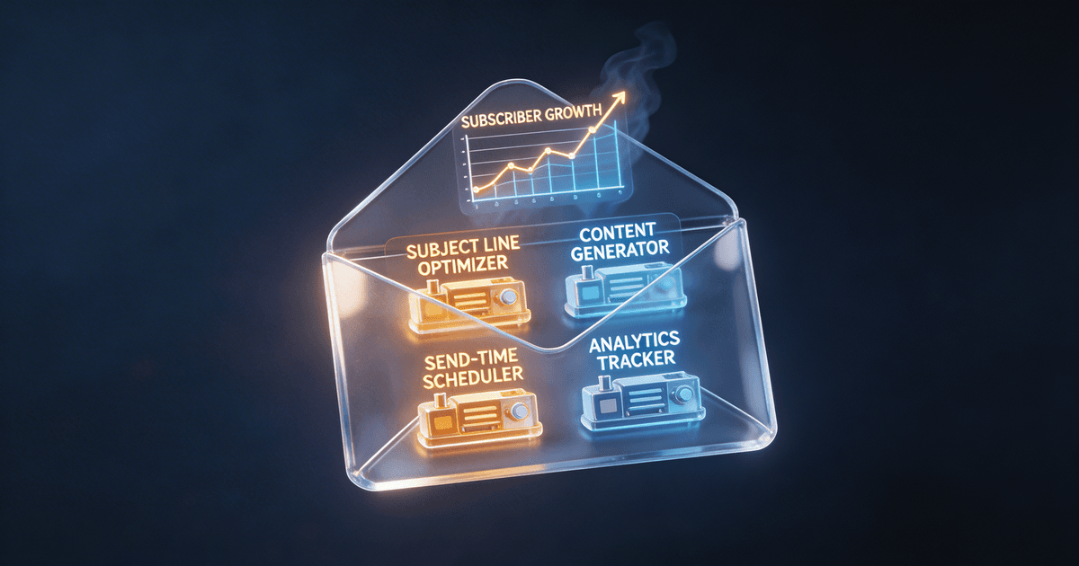 Illustration for Best AI Tools for Email Newsletters in 2026