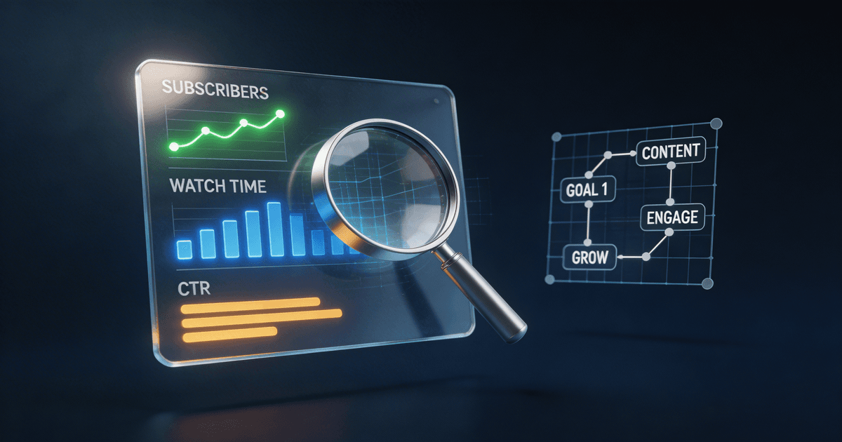 Illustration for YouTube Analytics Explained in Plain English