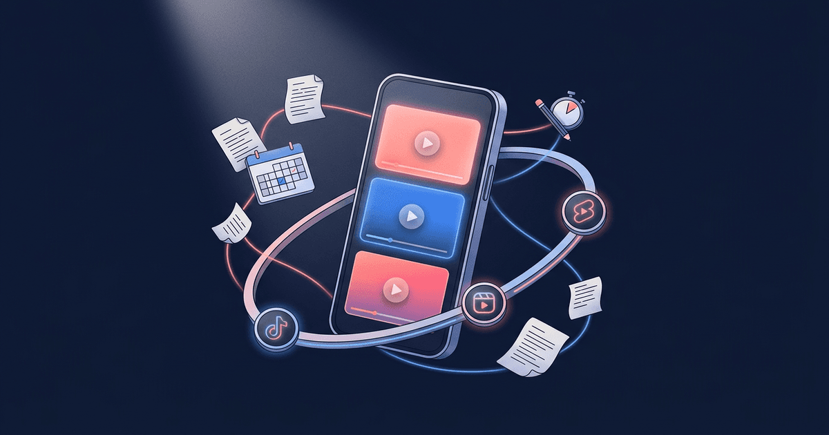 Illustration for Build a Short-Form Video Production System with AI