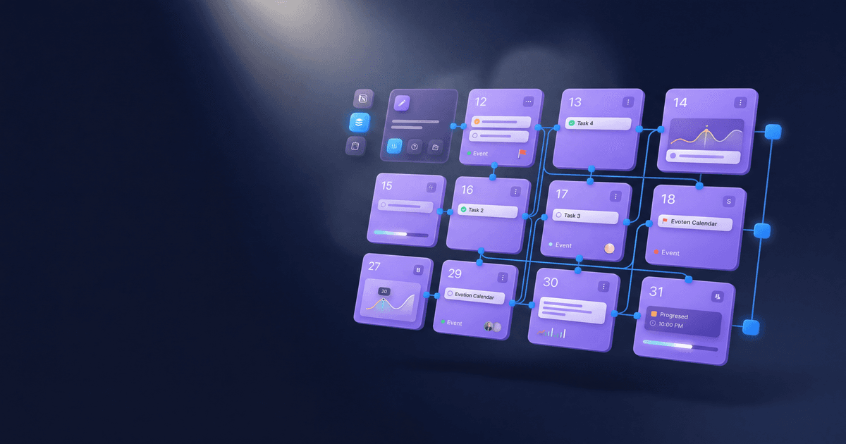 Illustration for Notion Content Dashboard Builder: Your Complete Creator Operations System