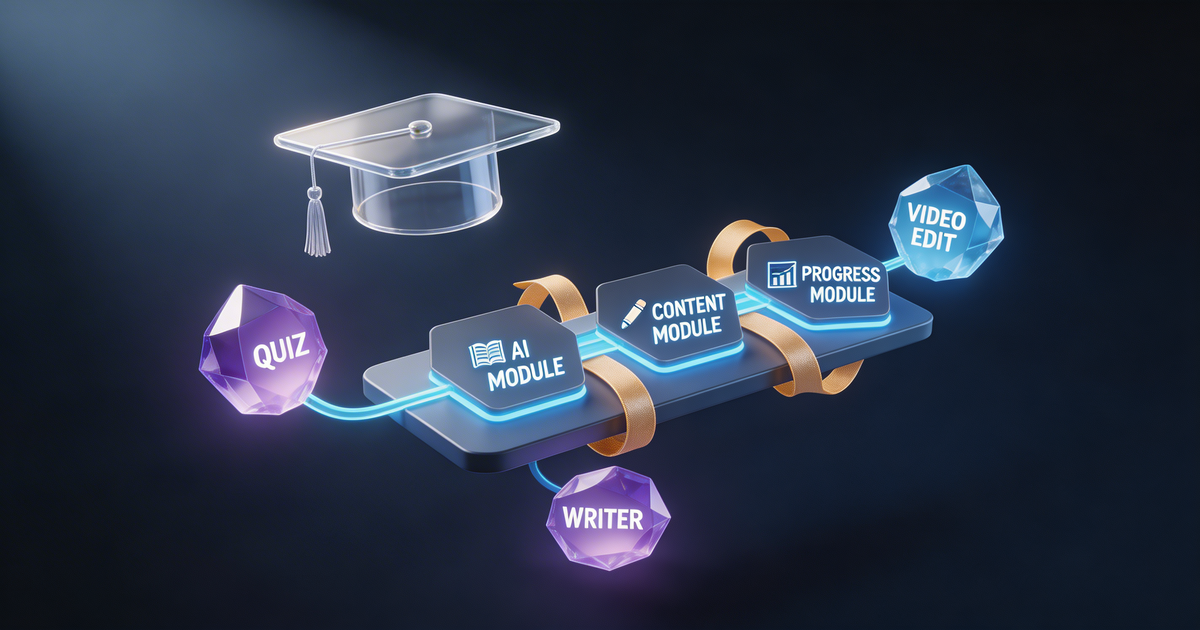 Illustration for Best AI Tools for Online Course Creators in 2026