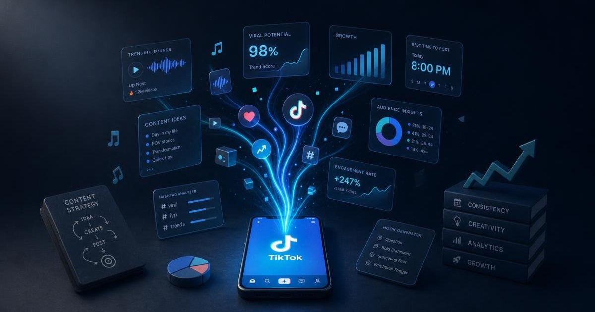 Illustration for Best AI Tools for TikTok Creators in 2026: Complete Comparison