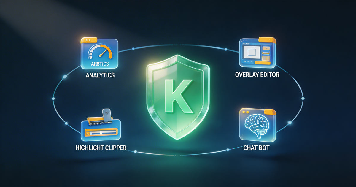 Illustration for AI Tools for Kick Streamers: What to Buy First
