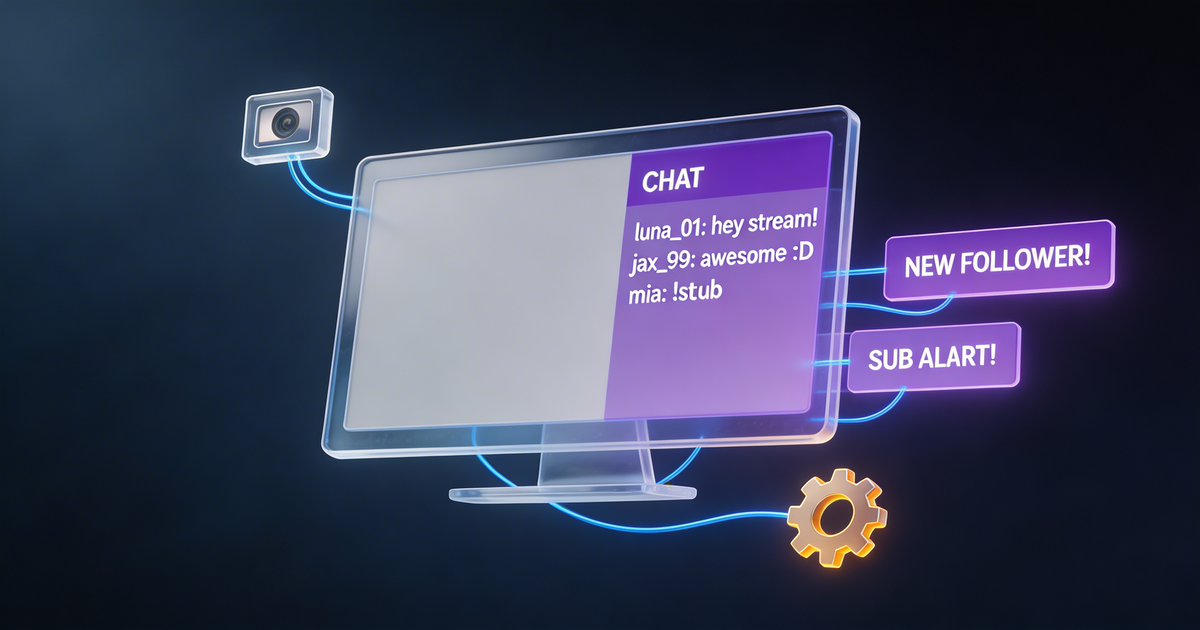 Illustration for How to Set Up a Professional Twitch Stream