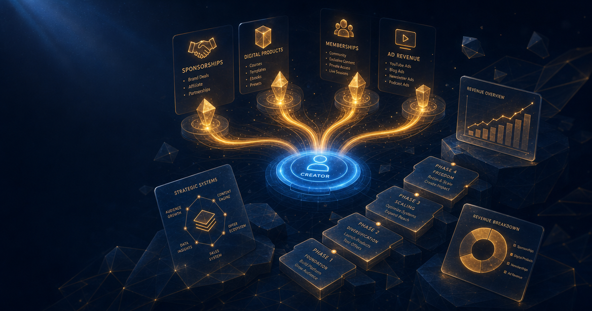 Illustration for Monetization Strategy Planner: Every Way Your Channel Could Make Money, Ranked by What Makes Sense Right Now