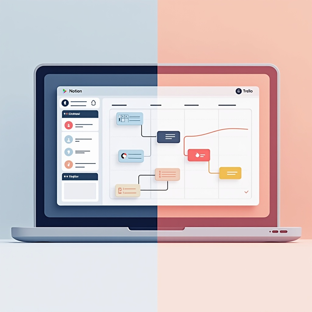 Illustration for Notion vs. Trello: Which Tool Actually Helps Creators Stay Organized