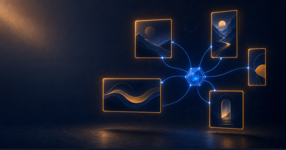 Illustration for Social Media Visual Template Pack: Platform-Fit Visuals With One Consistent Brand