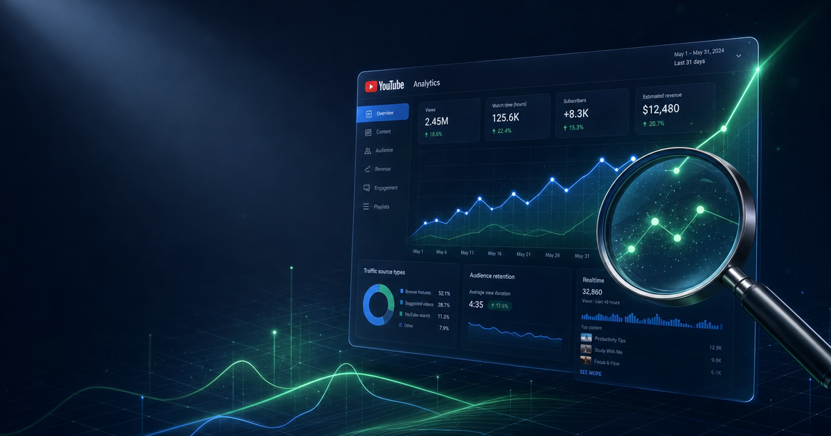 Illustration for YouTube SEO System: AI Skill for YouTube Search, CTR, and Analytics